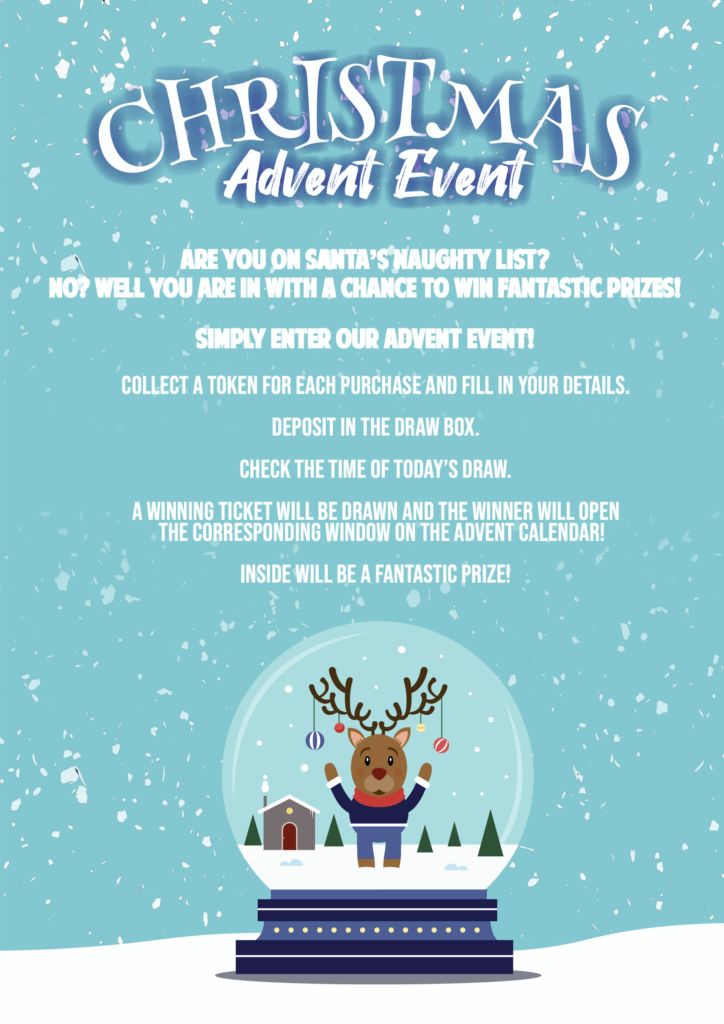 How to enter our Christmas Advent Event
